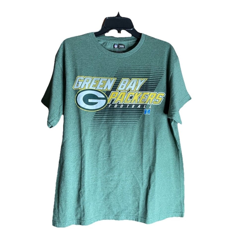 Official NFL Team Apparel, Green Bay Packers T-Shirt, Men's, Size L 